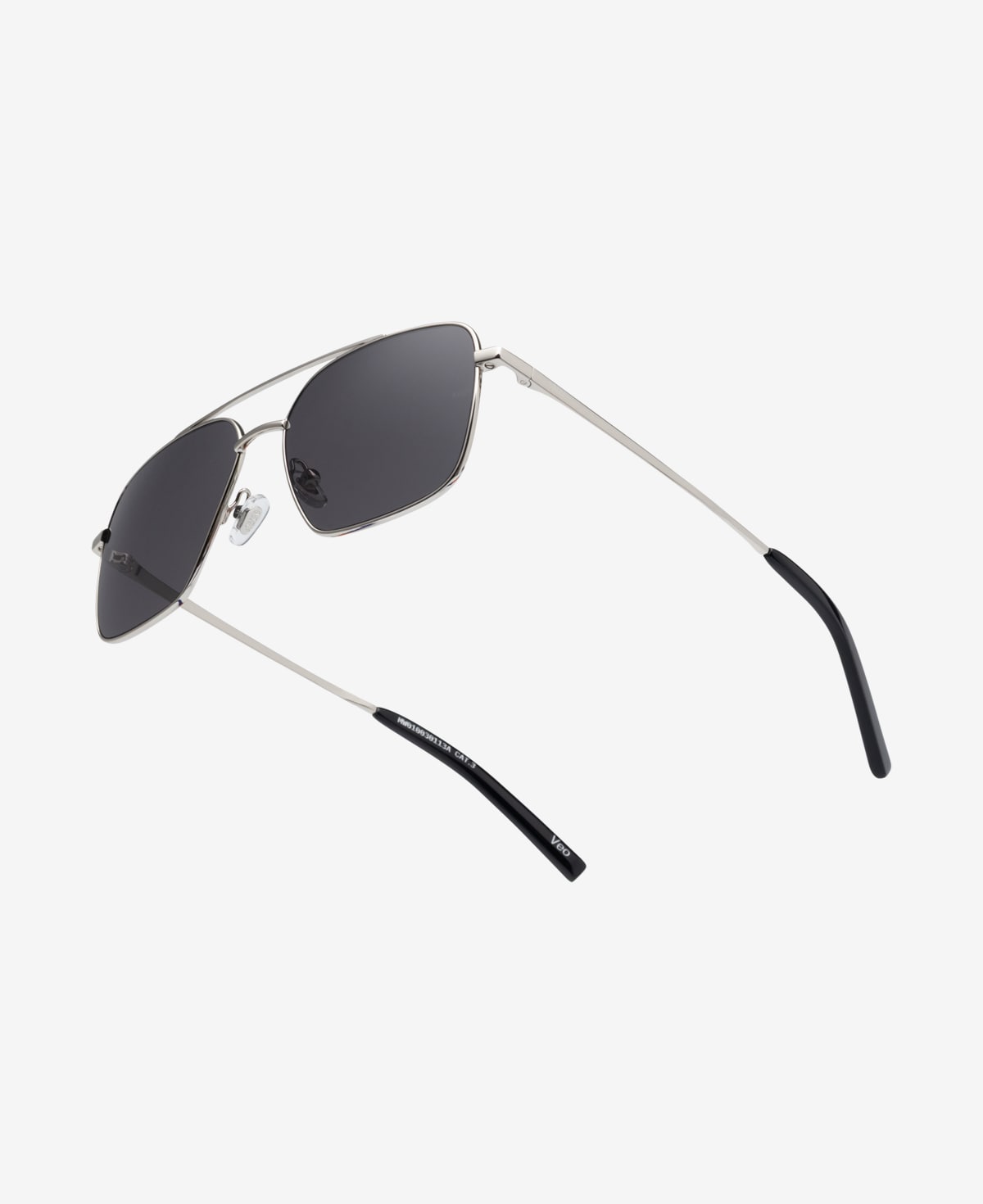 messyweekend-veo-flieger-sonnenbrille-shiny-silver-deep-grey image 4