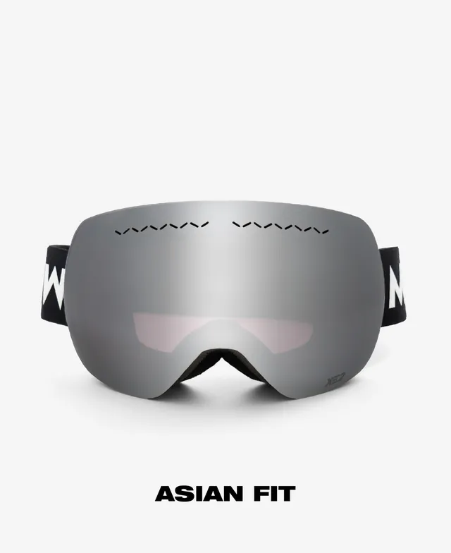 messyweekend-orbit-asian-fit-skibrille-black-silver image 1