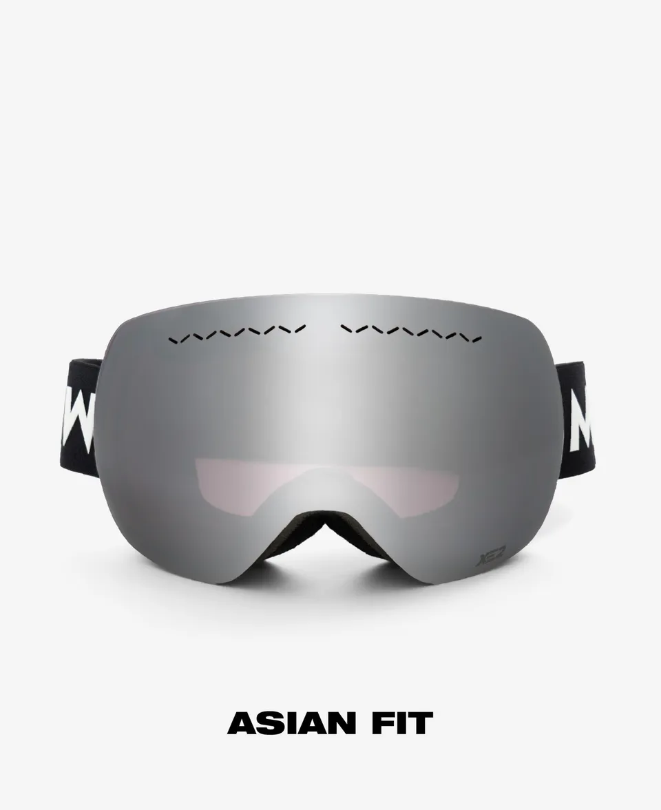 messyweekend-orbit-asian-fit-skibrille-black-silver image 1