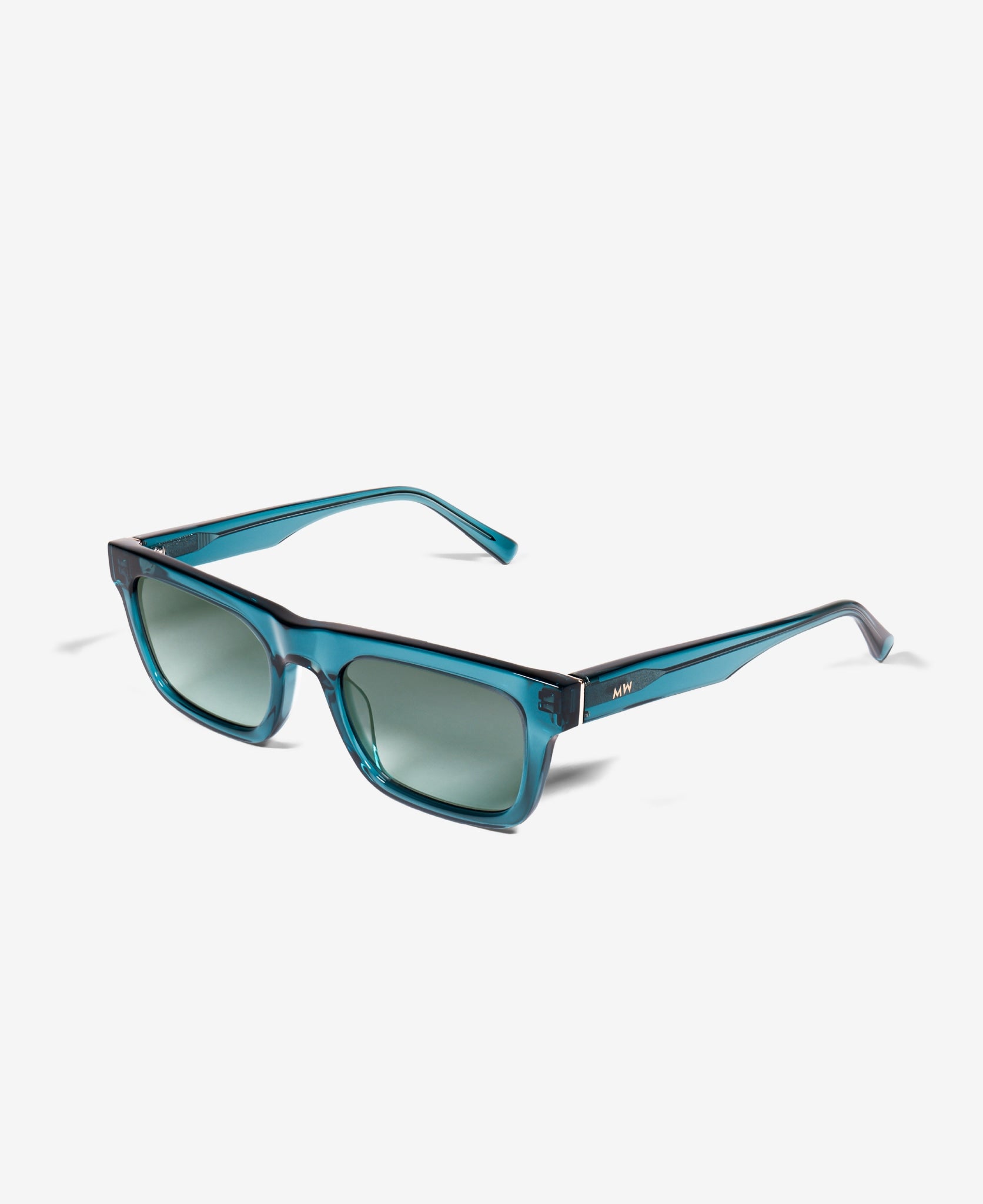 messyweekend-new-dylan-sonnenbrille-turquoise-green-schmal-rechteckig image 2