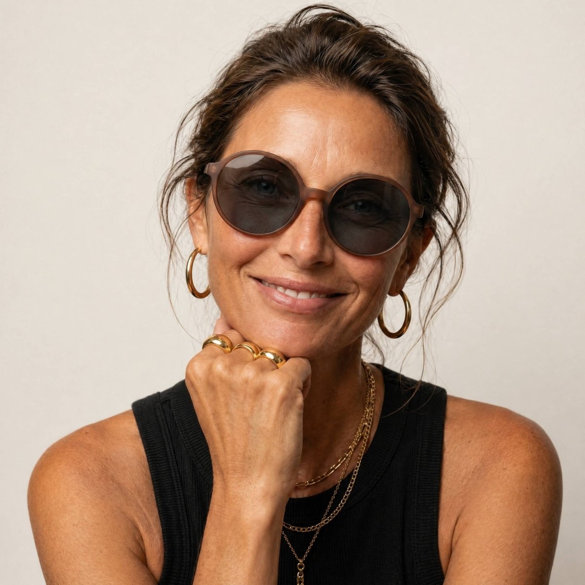 rau-readers-avenue-sonnenbrille-mit-st-rke-dark-brown-matte image 2