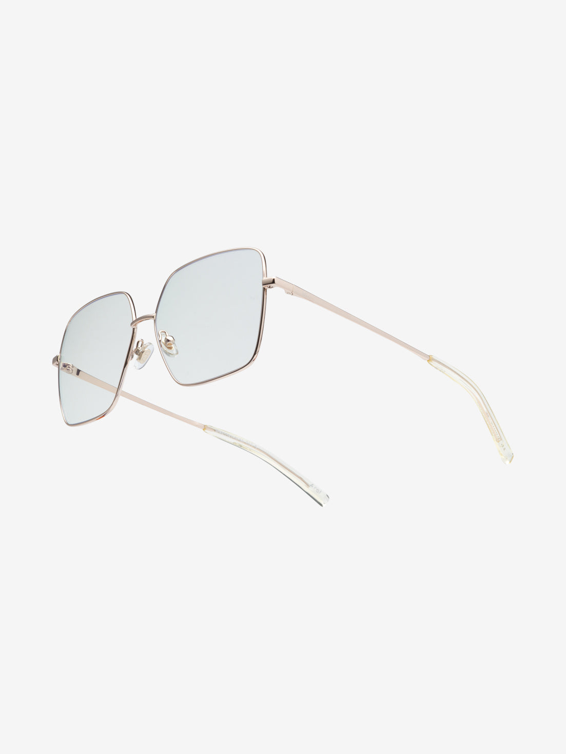 messyweekend-arel-sonnenbrille-shiny-gold-clear-navigator image 4