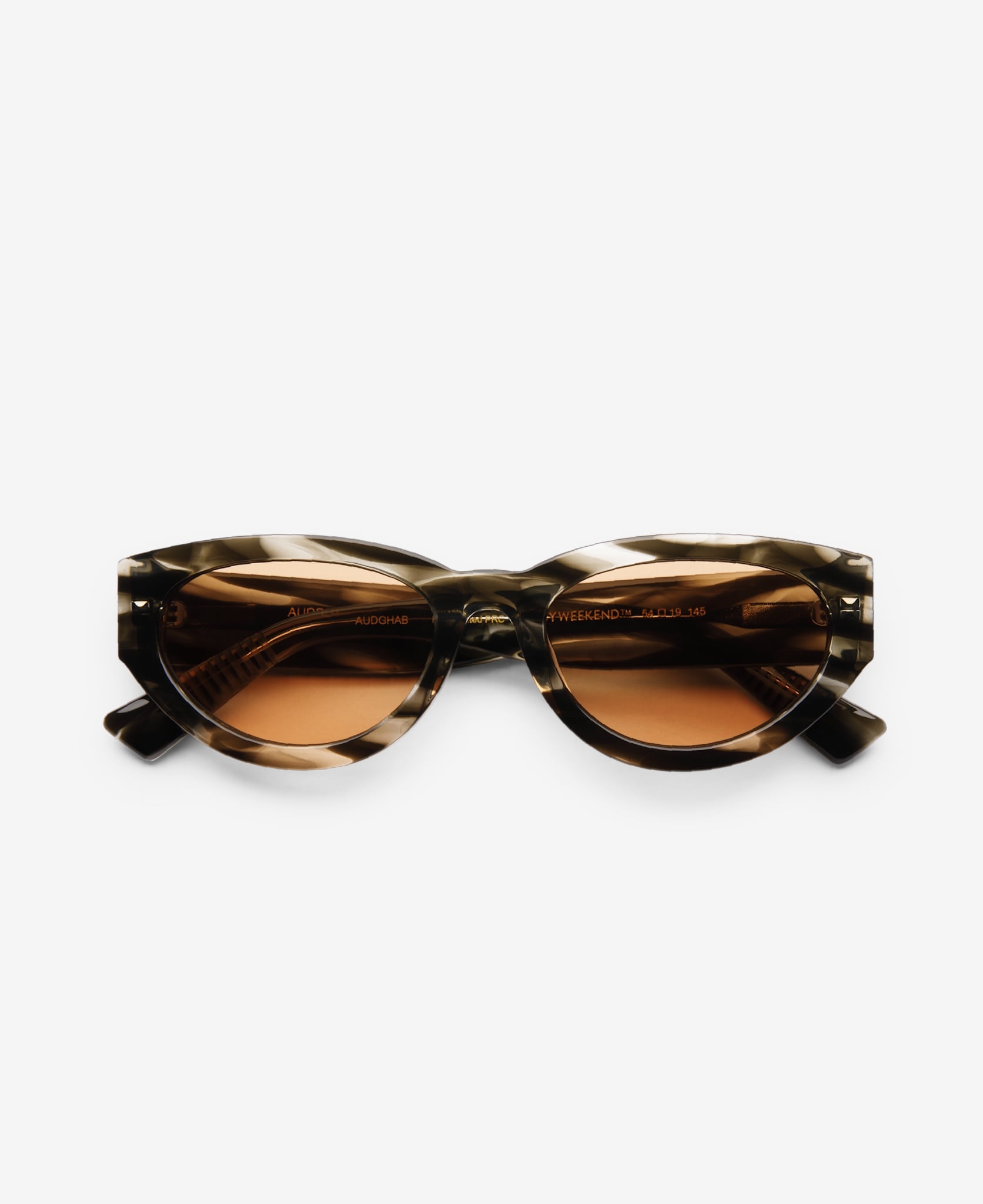 messyweekend-audrey-sonnenbrille-havana-green-amber image 2