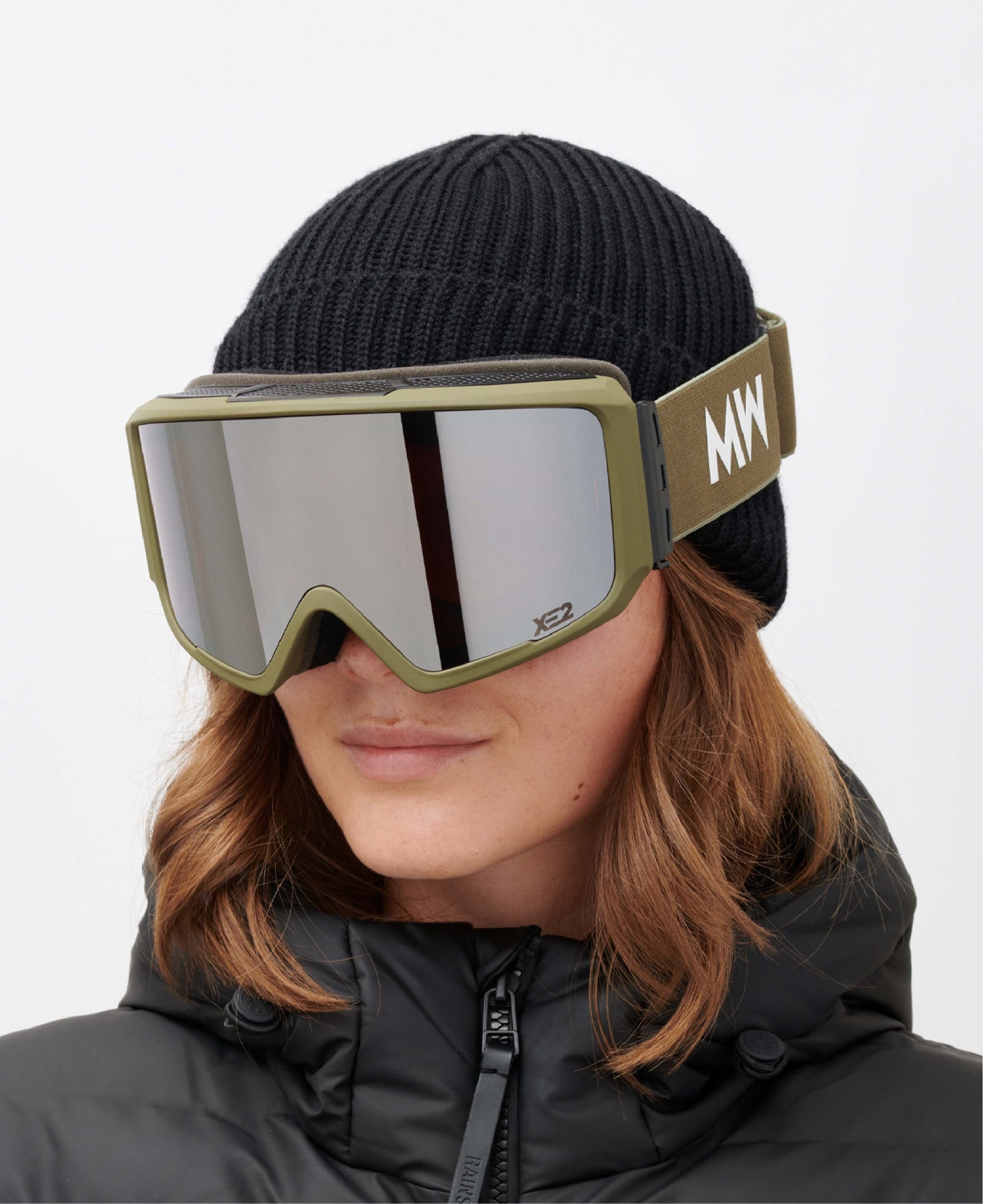 messyweekend-flip-xe2-skibrille-army-silver-mirrored-magnet-wechselsystem image 3