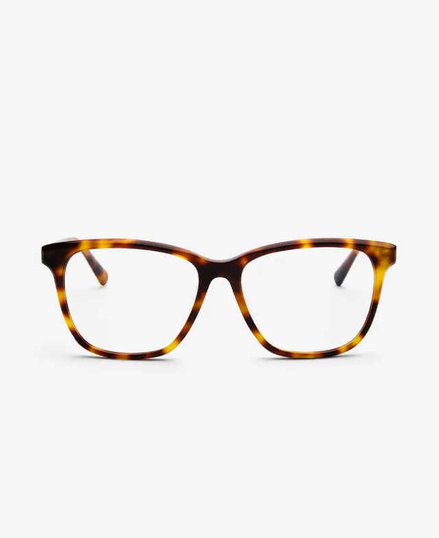 messyweekend-charlie-blaulichtbrille-tortoise-clear-oversize-eckig image 1