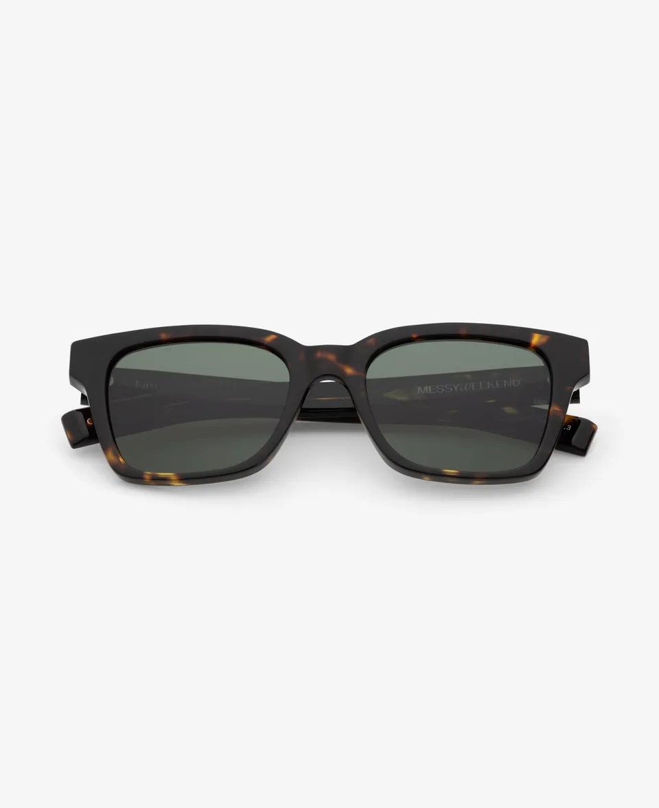 messyweekend-kiro-dark-havana-deep-green-eckige-sonnenbrille image 1
