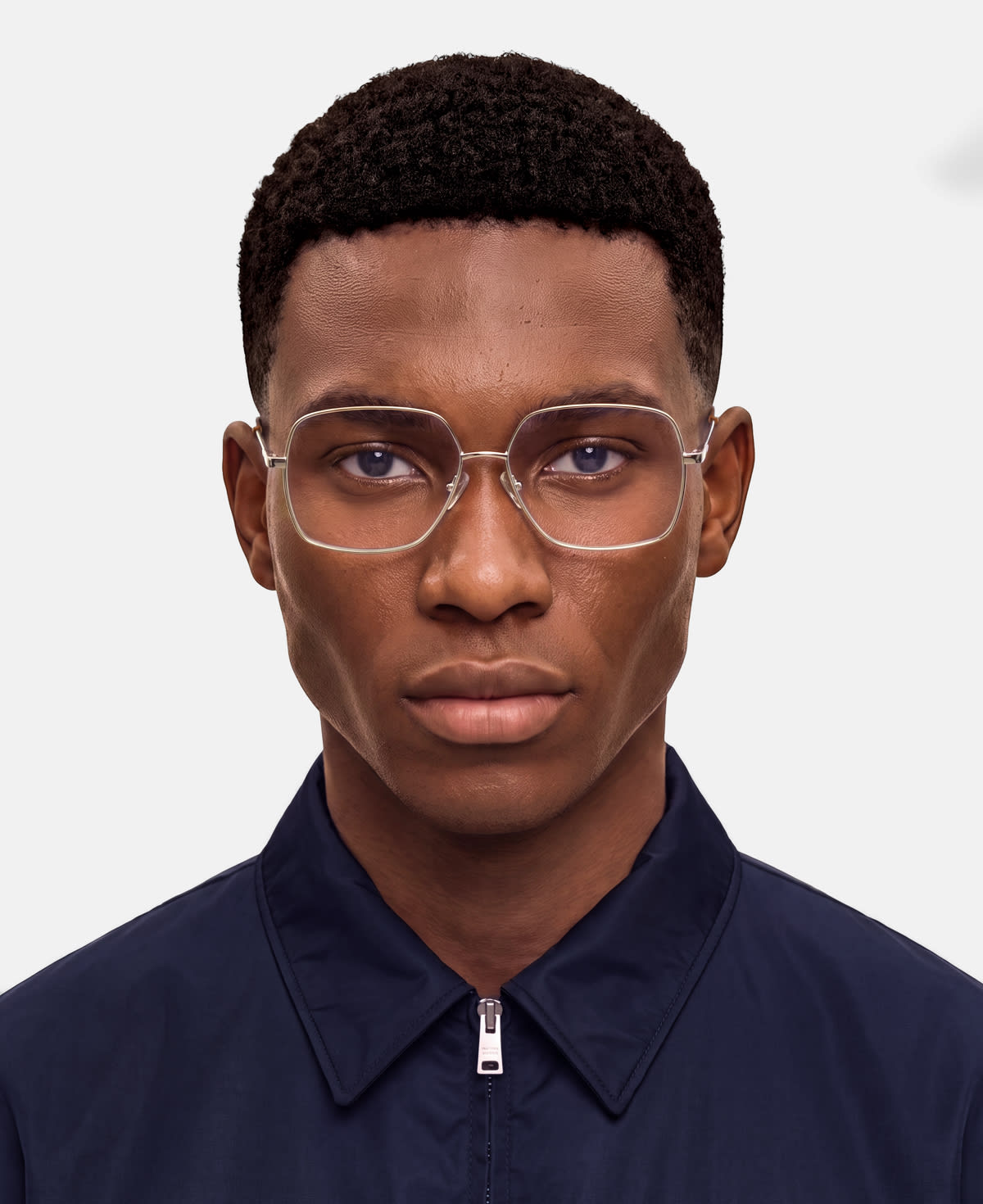 messyweekend-arel-premium-brille-shiny-silver-clear image 2