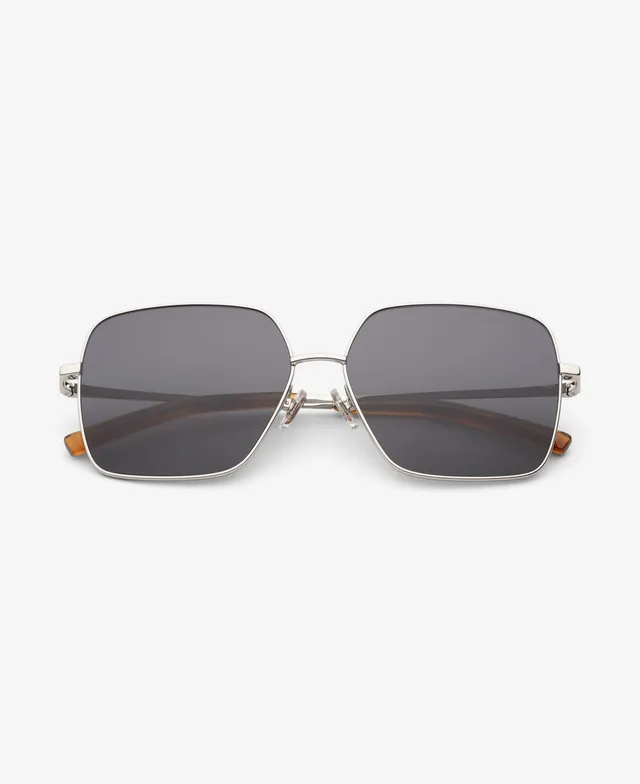 messyweekend-arel-shiny-silver-deep-grey-navigator-sonnenbrille image 1