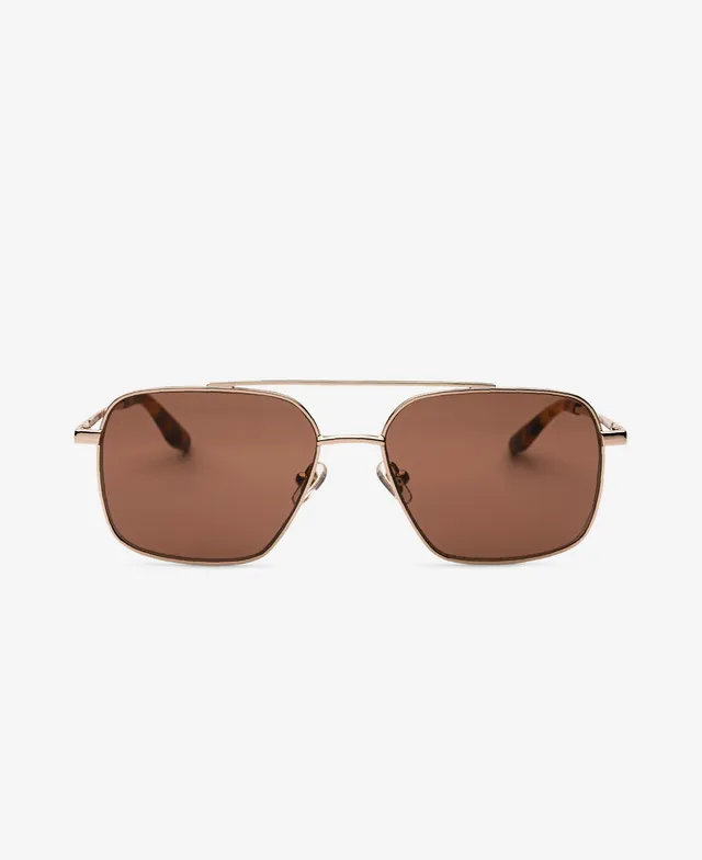 messyweekend-frank-sonnenbrille-tortoise-brown-metall-aviator image 1