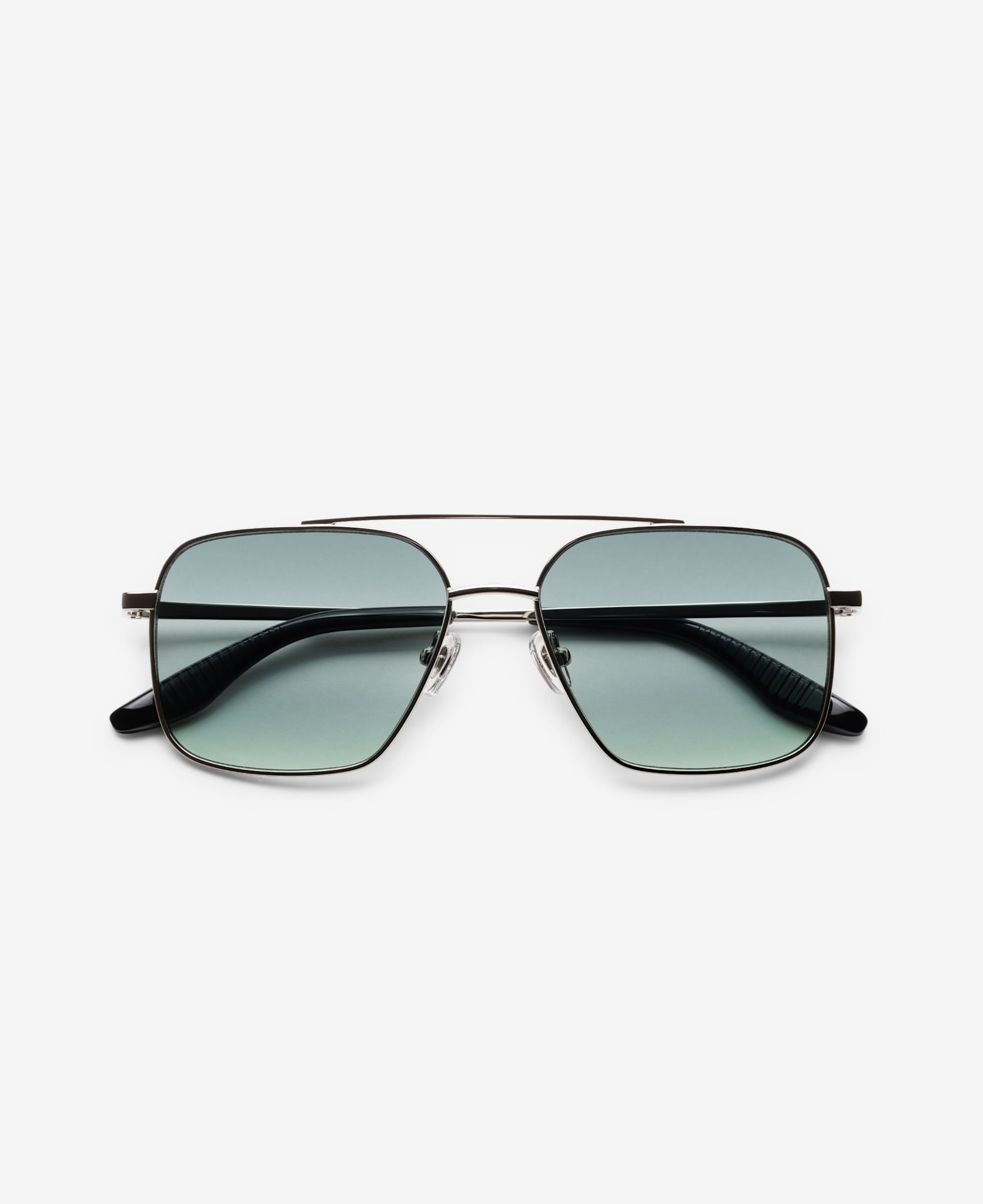 messyweekend-frank-sonnenbrille-black-gradient-green-aviator image 2