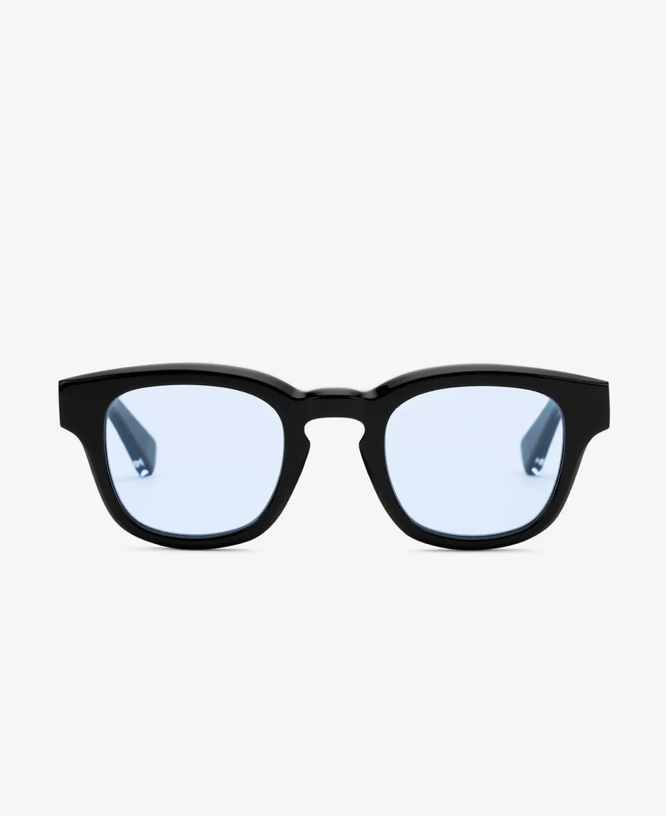 messyweekend-austin-reveal-brille-black-transparent-blue-tint image 1