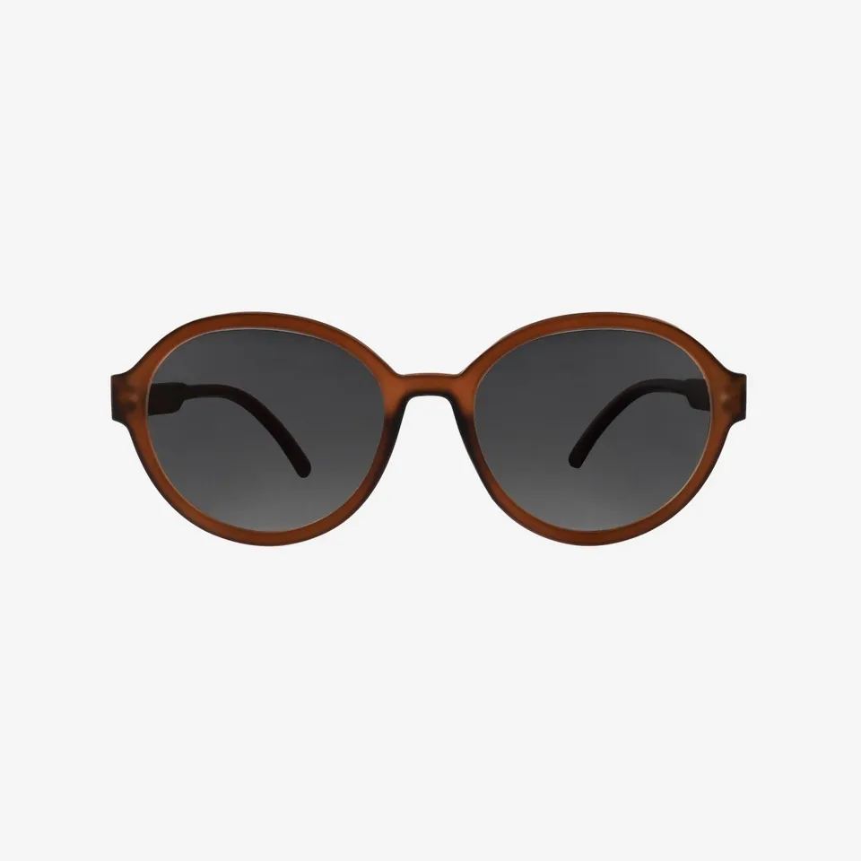 rau-readers-elle-sonnenbrille-mit-st-rke-dark-brown-matte image 1