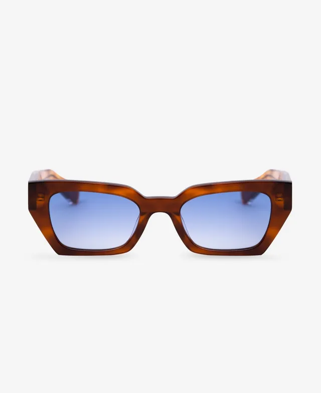 messyweekend-luna-sonnenbrille-havana-transparent-gradient-blue image 1