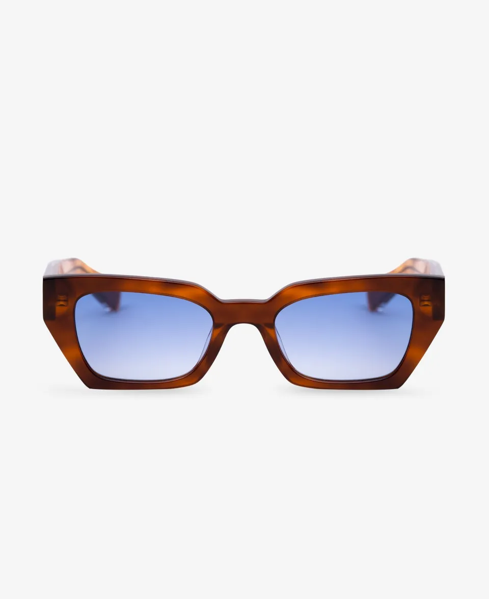 messyweekend-luna-sonnenbrille-havana-transparent-gradient-blue image 1