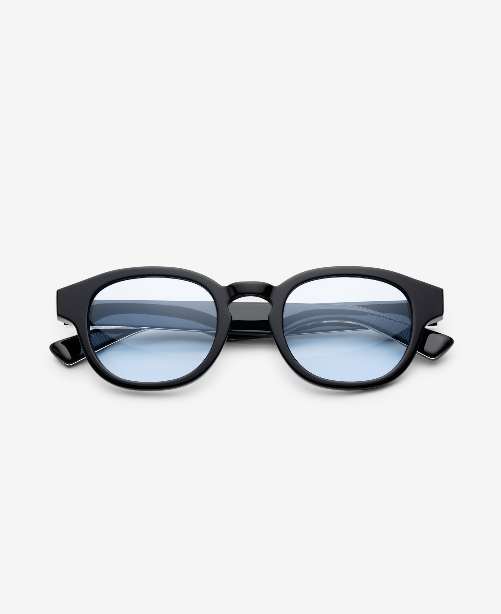 messyweekend-bille-blaulichtbrille-black-blue-tint-vintage-acetat image 4