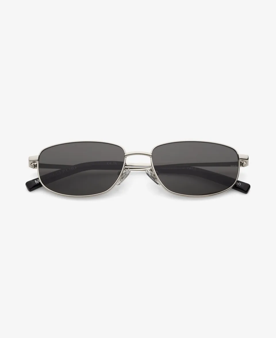 messyweekend-aven-sonnenbrille-shiny-silver-deep-grey image 1
