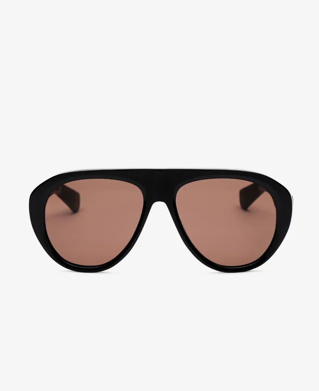 messyweekend-mick-sonnenbrille-black-brown-oversized-acetat-aviator image 1