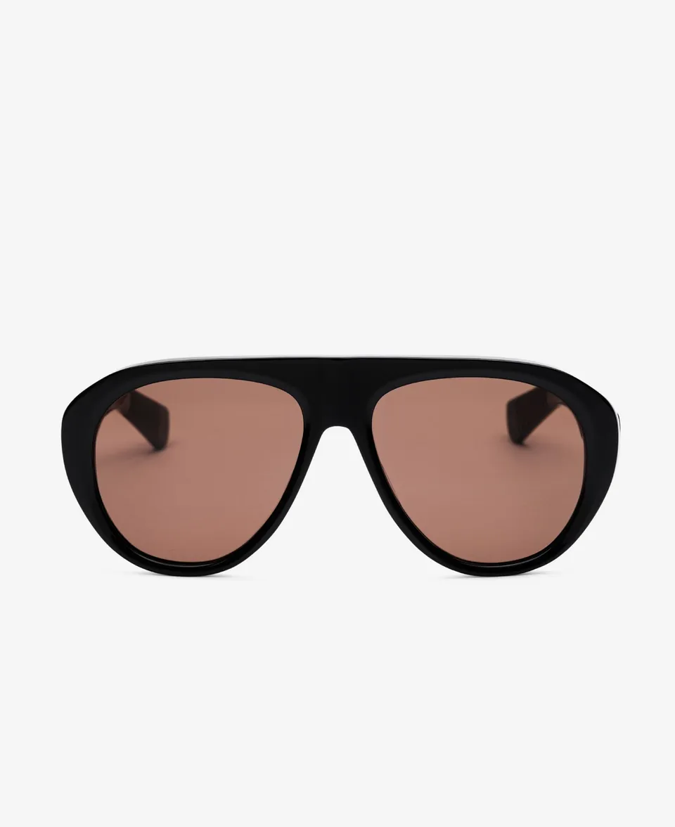 messyweekend-mick-sonnenbrille-black-brown-oversized-acetat-aviator image 1