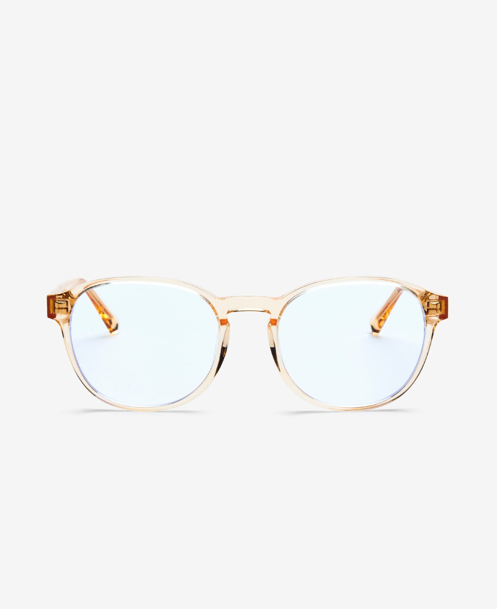 messyweekend-ryan-blaulichtbrille-champagne-clear image 1