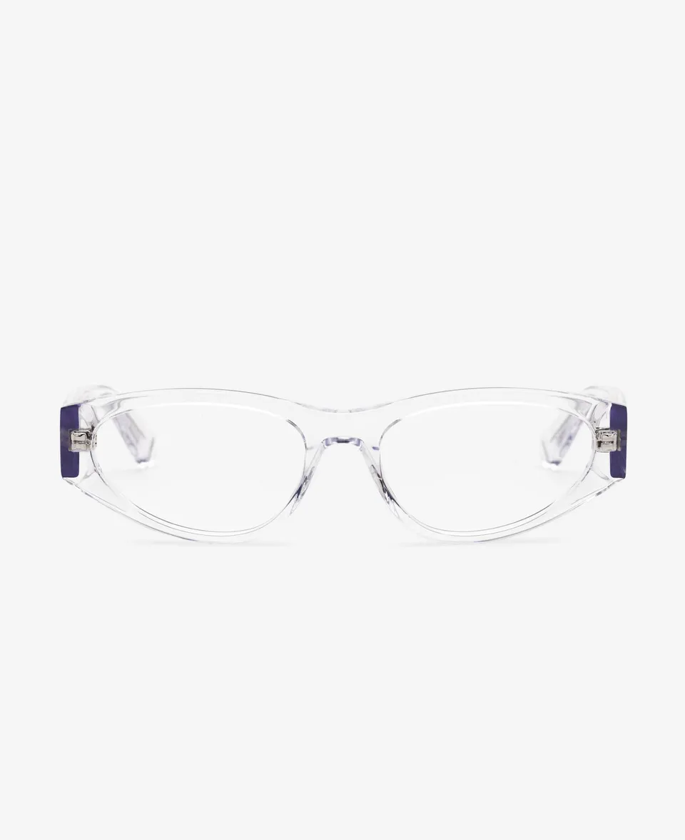 messyweekend-blade-blaulichtbrille-crystal-clear-cat-eye-acetat image 1