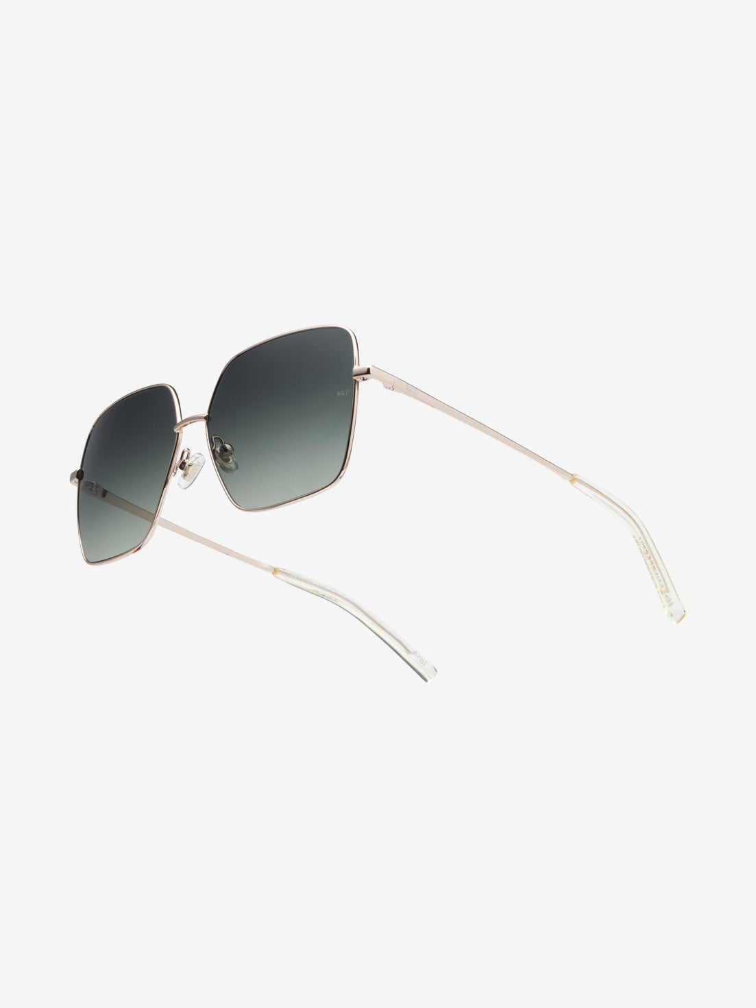 messyweekend-arel-sonnenbrille-shiny-gold-deep-green-gradient image 4