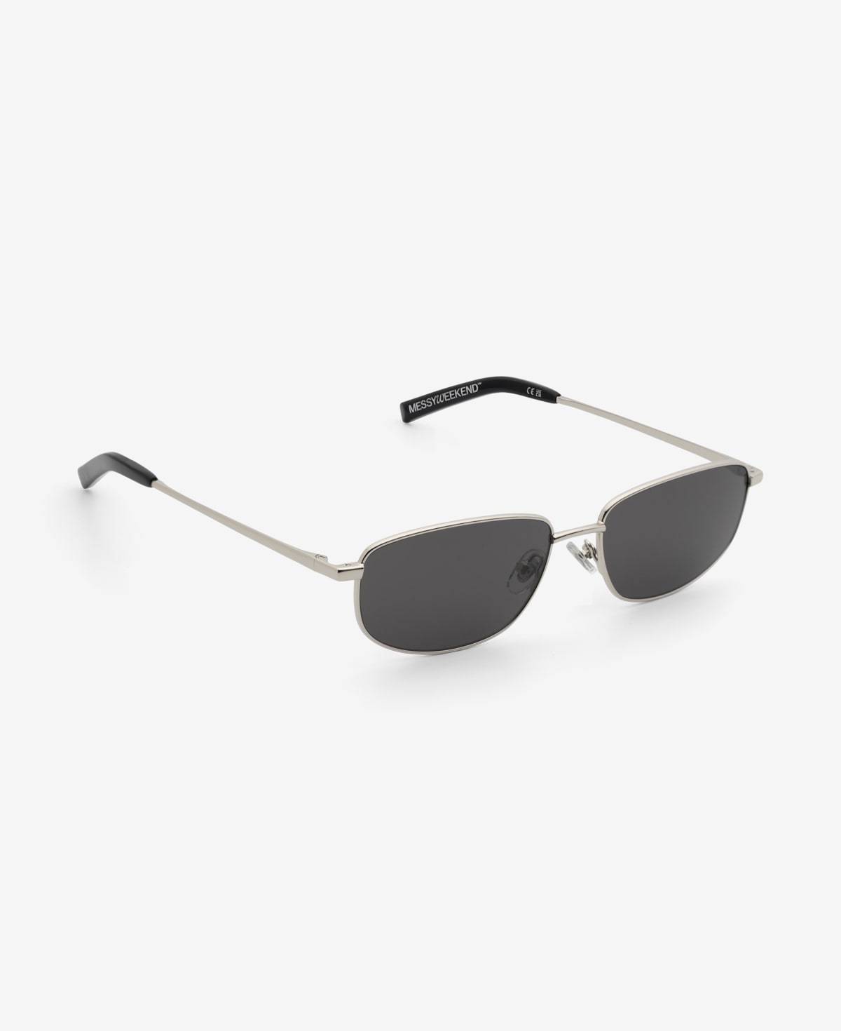 messyweekend-aven-sonnenbrille-shiny-silver-deep-grey image 5