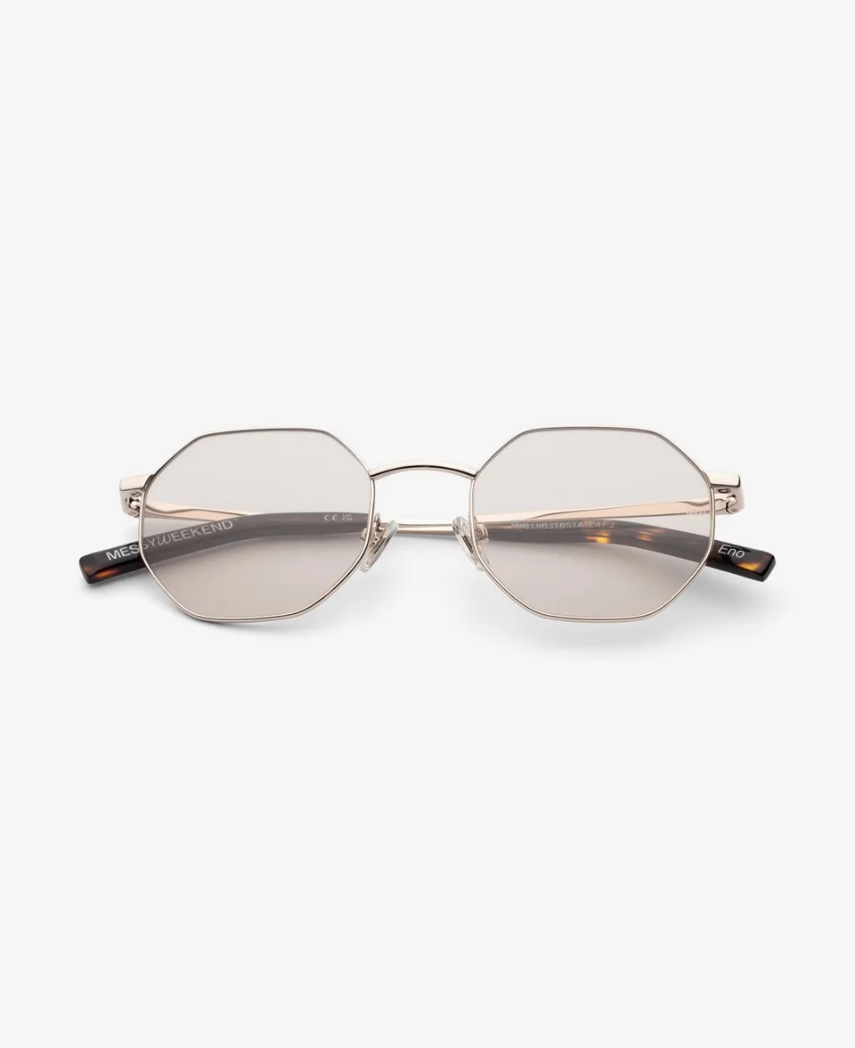 messyweekend-eno-sonnenbrille-shiny-gold-soft-brown image 1