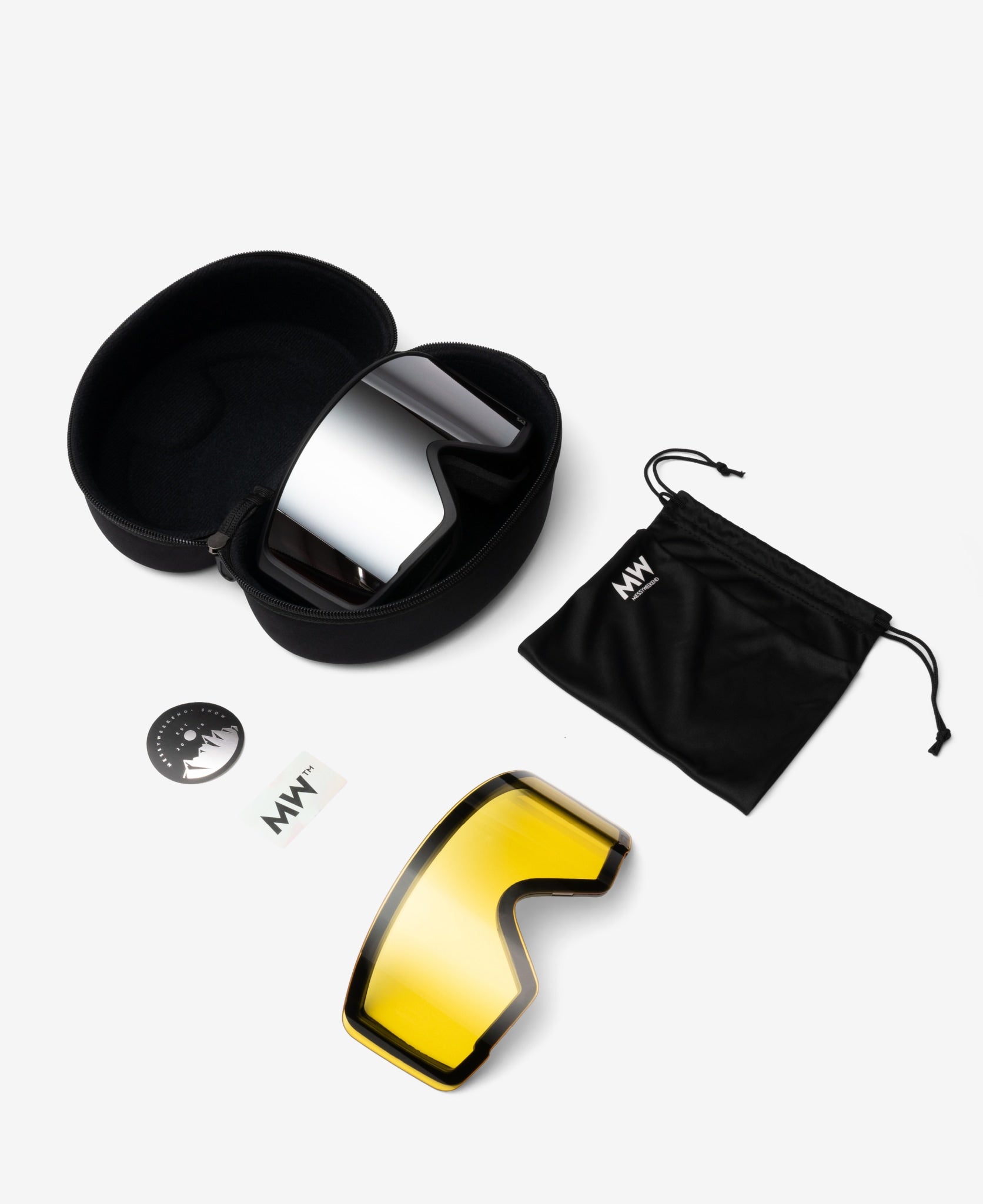messyweekend-flip-xe2-skibrille-black-silver-mirrored image 6