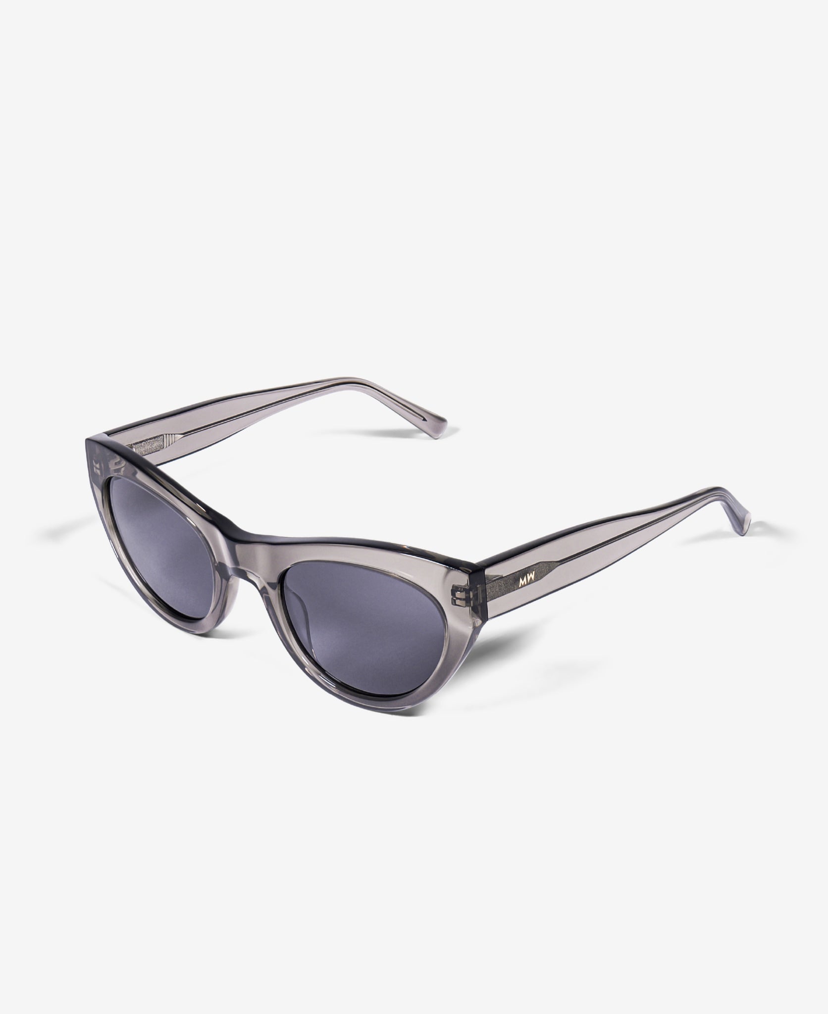 messyweekend-donna-cat-eye-sonnenbrille-crystal-grey-grey image 2