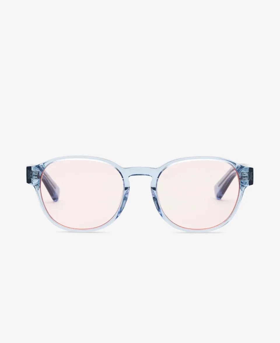 messyweekend-ryan-reveal-sonnenbrille-transparent-blue-peach-red-tint image 1