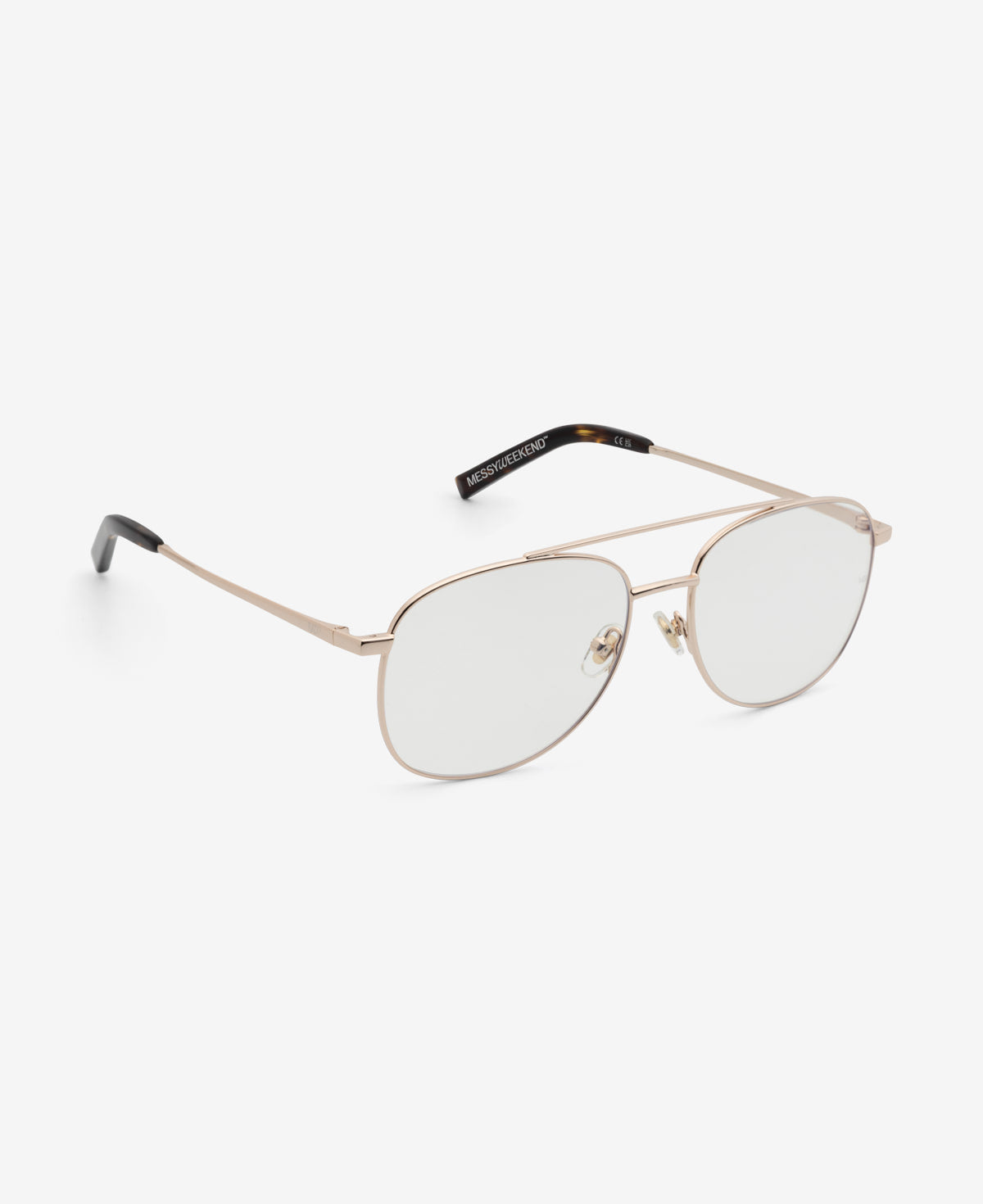 messyweekend-sain-shiny-gold-clear-sonnenbrille image 5