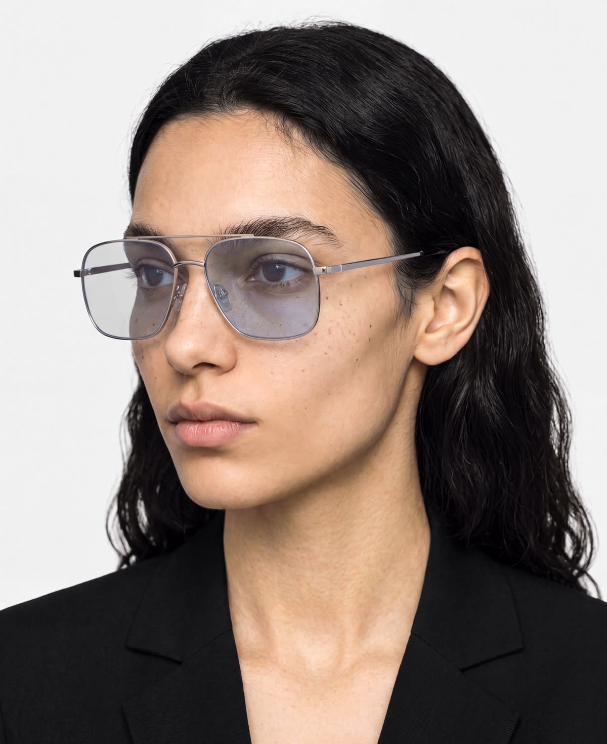messyweekend-veo-sonnenbrille-shiny-silver-soft-blue image 3