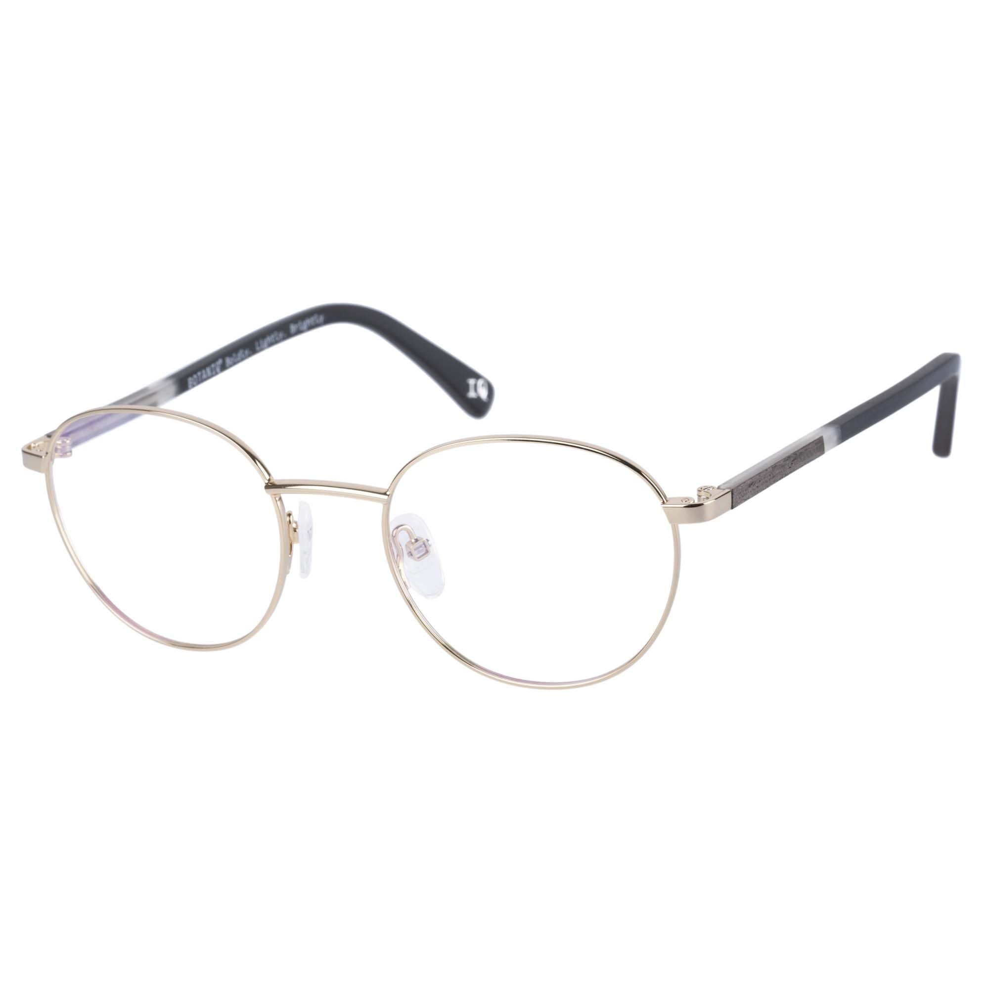botaniq-brille-mit-sehst-rke-f-r-herren-rund-edelstahl-schwarz-holz-blau-inkl-et image 6