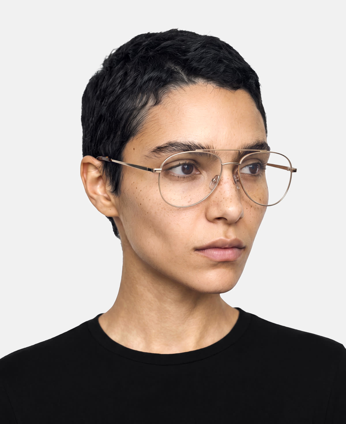 messyweekend-sain-shiny-gold-clear-sonnenbrille image 3