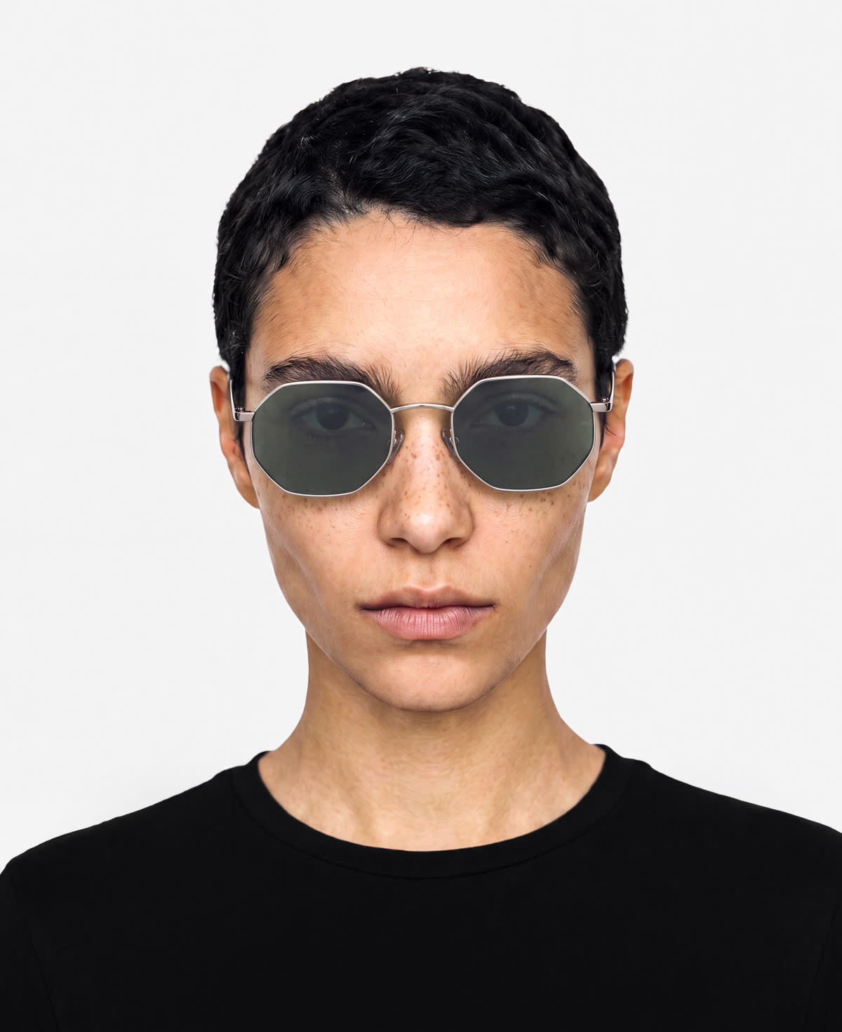messyweekend-eno-sonnenbrille-shiny-silver-deep-green image 2