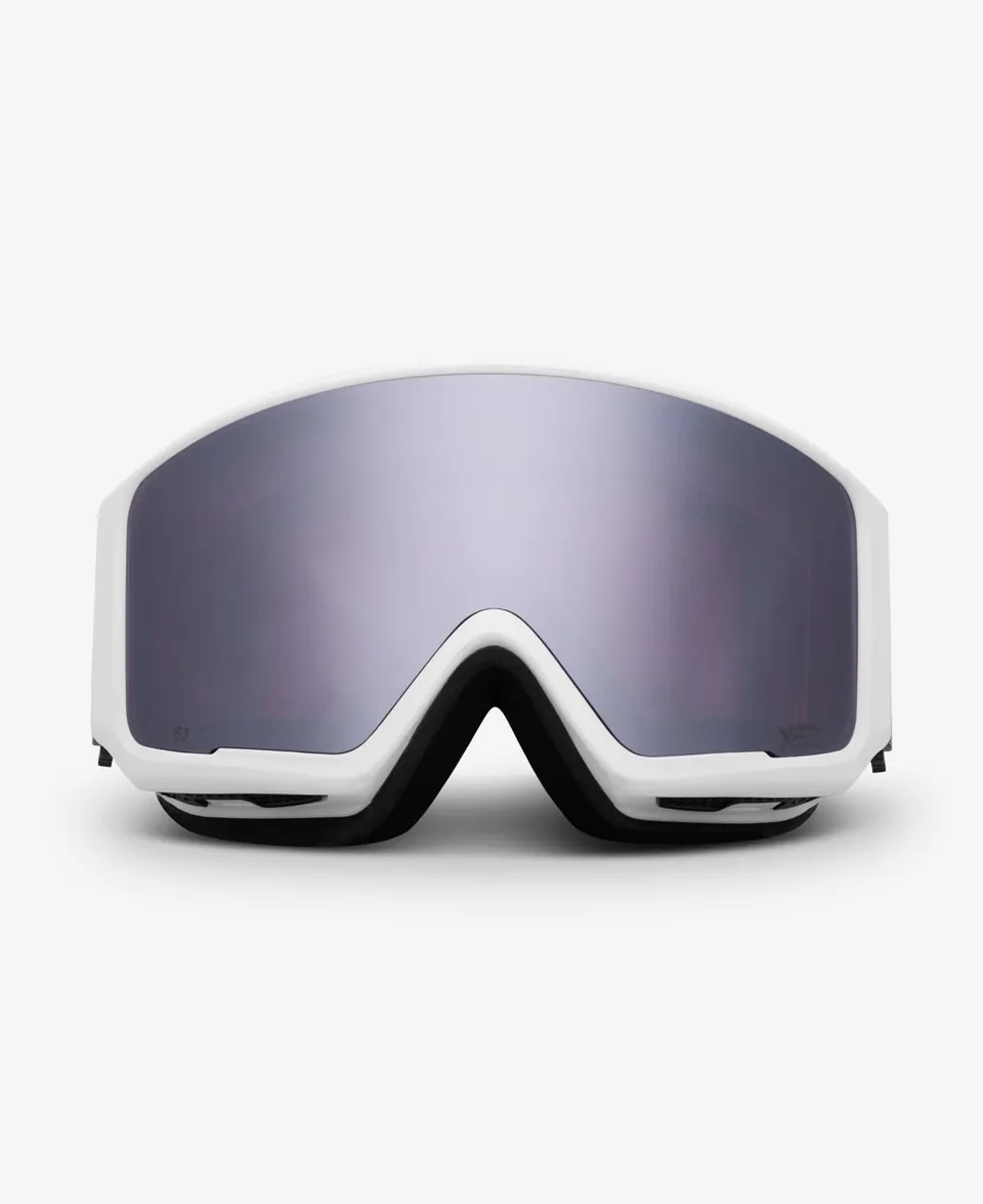 messyweekend-flip-xe2-skibrille-white-silver-mirrored image 1