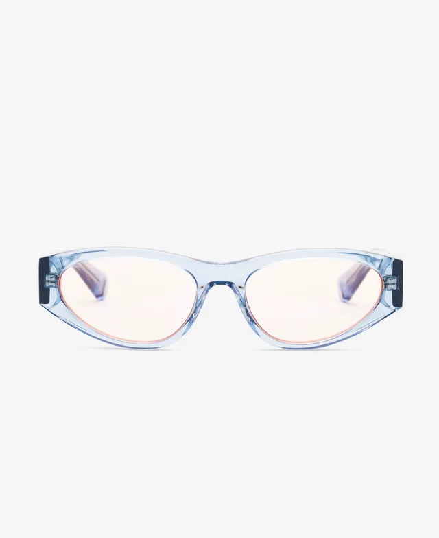messyweekend-blade-reveal-brille-transparent-blue-transparent-peach-red-tint image 1