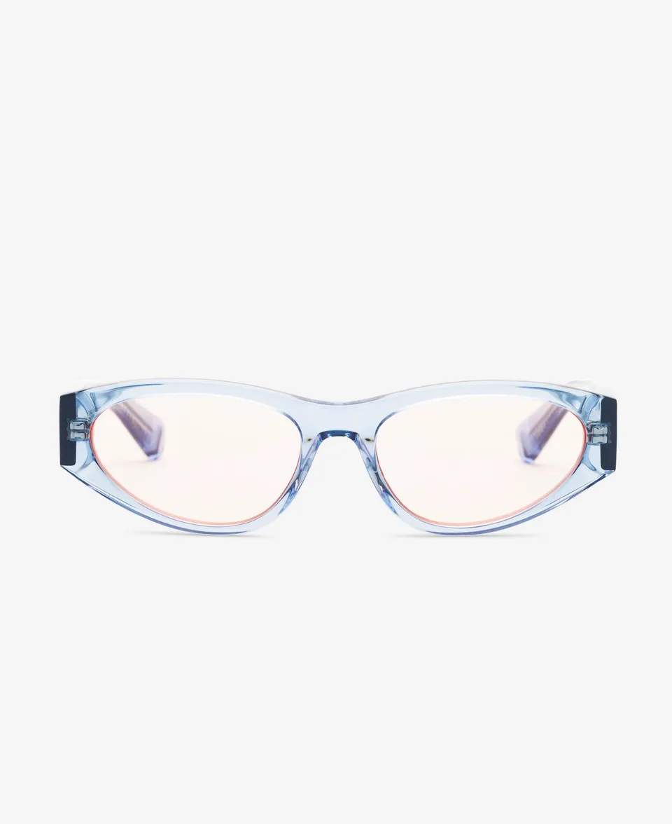 messyweekend-blade-reveal-brille-transparent-blue-transparent-peach-red-tint image 1