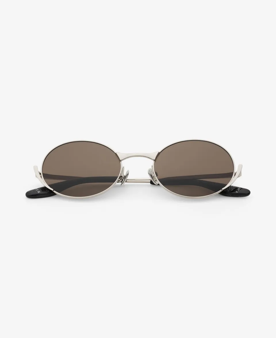 messyweekend-nomi-sonnenbrille-shiny-silver-deep-khaki image 1