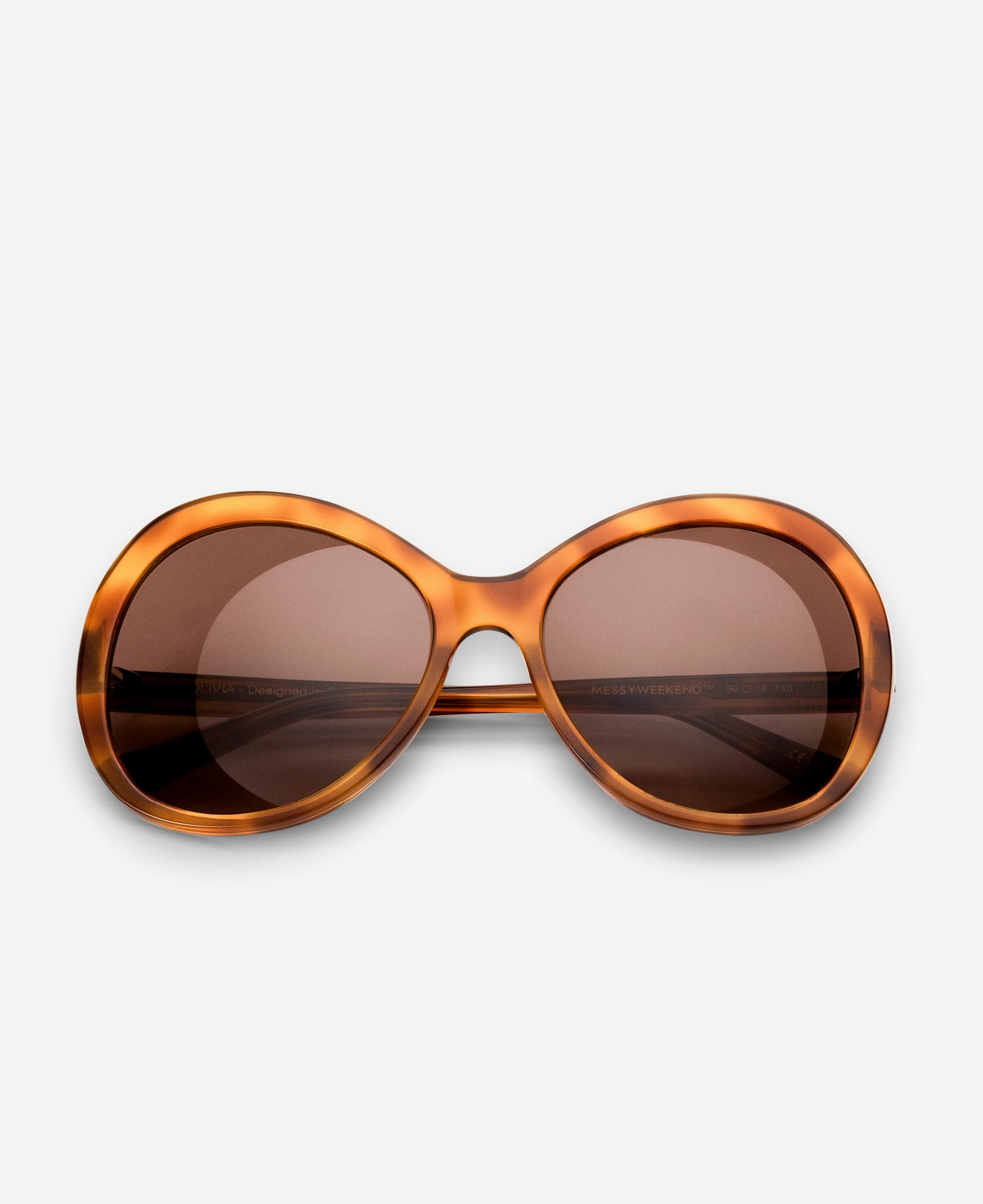 messyweekend-olivia-sonnenbrille-havana-brown-rund-oversize image 4