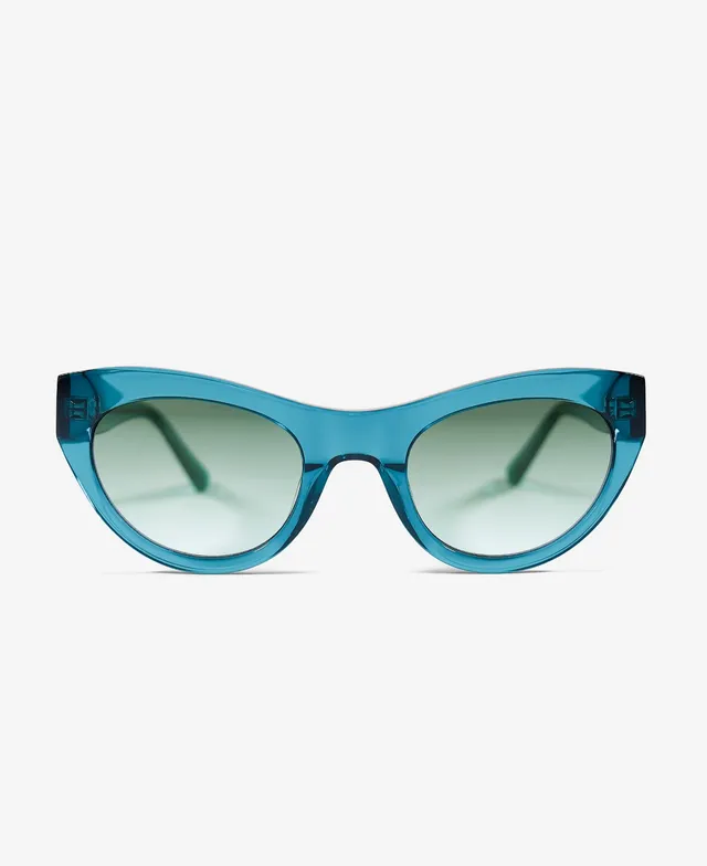messyweekend-donna-cat-eye-sonnenbrille-turquoise-green image 1