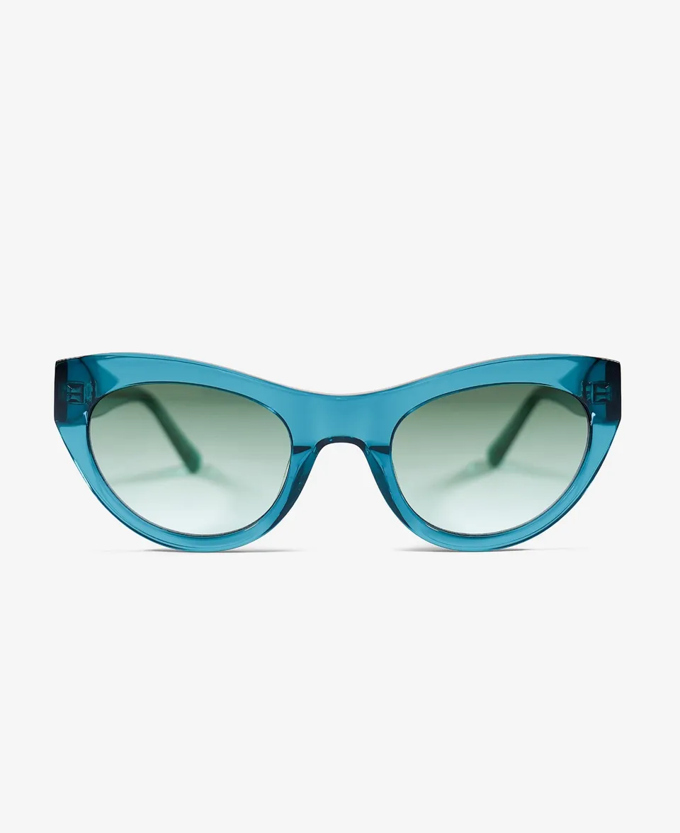 messyweekend-donna-cat-eye-sonnenbrille-turquoise-green image 1