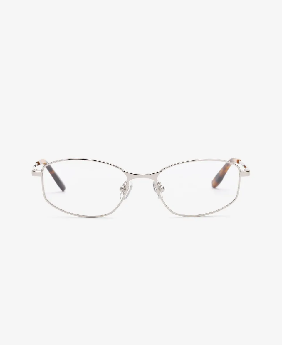messyweekend-lexie-blaulichtbrille-silver-clear image 1