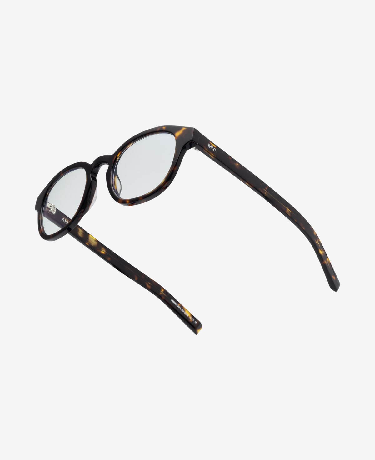 messyweekend-aki-brille-dark-havana-clear image 4