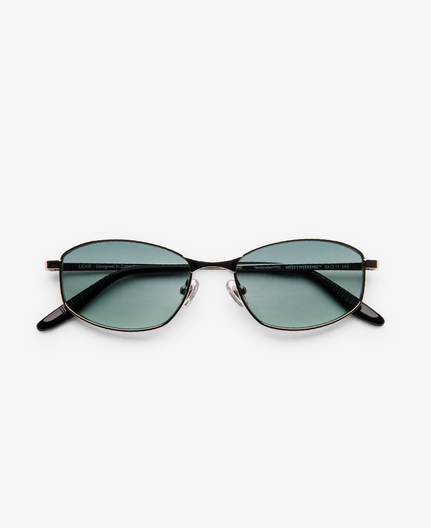 messyweekend-lexie-sonnenbrille-black-gradient-green image 2