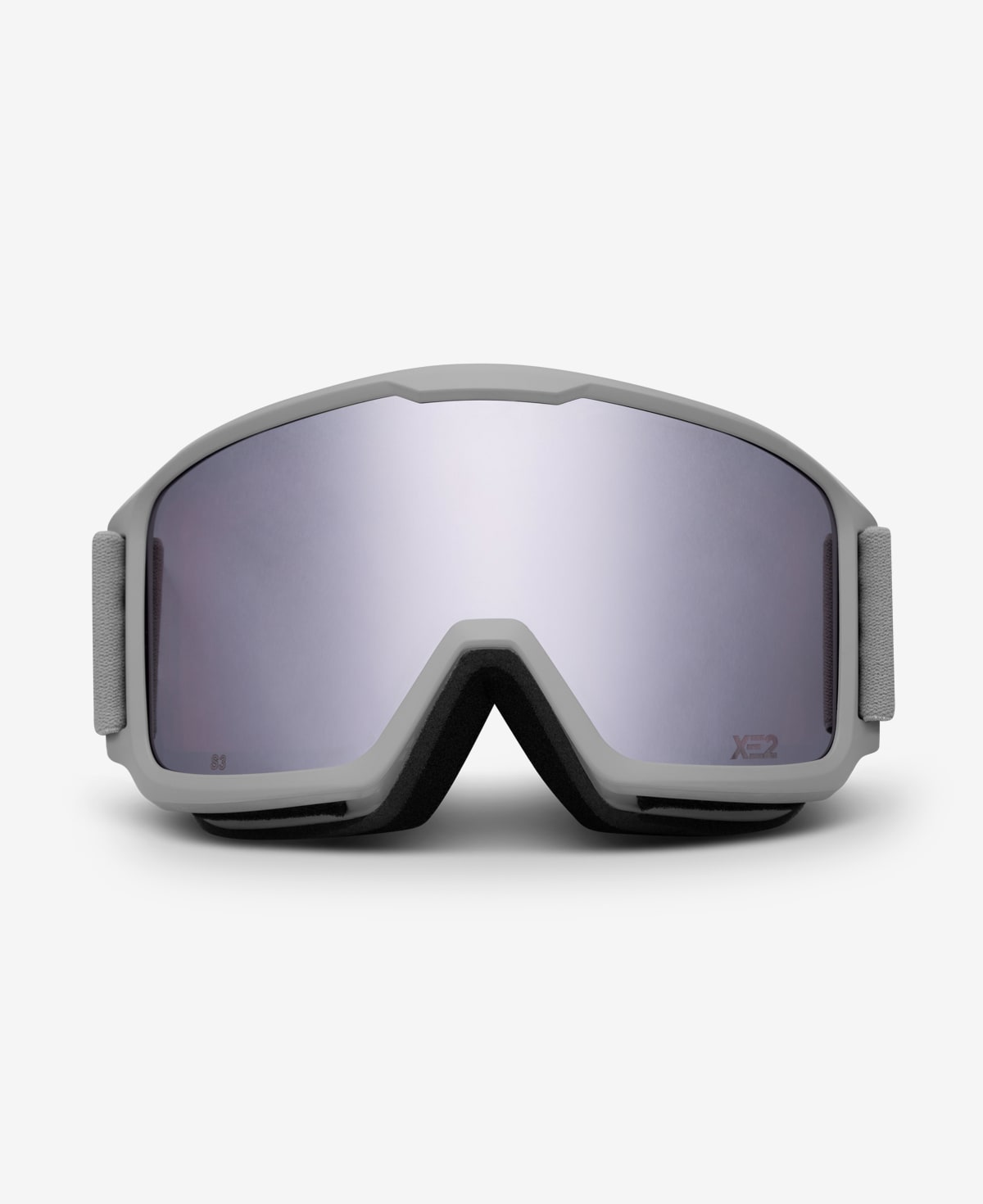 messyweekend-ferdi-xe2-skibrille-light-grey-silver-mirrored image 1
