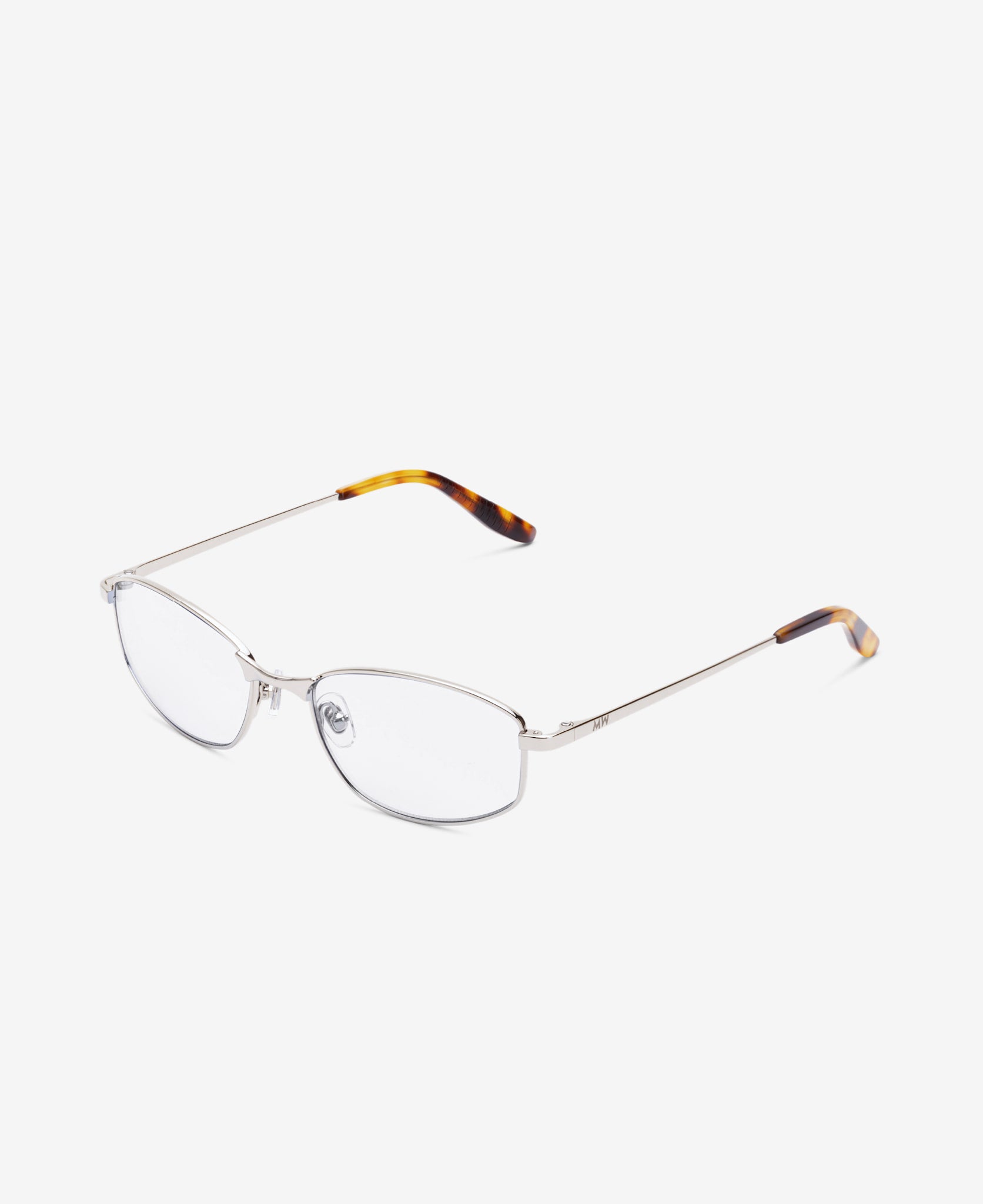 messyweekend-lexie-blaulichtbrille-silver-clear image 2