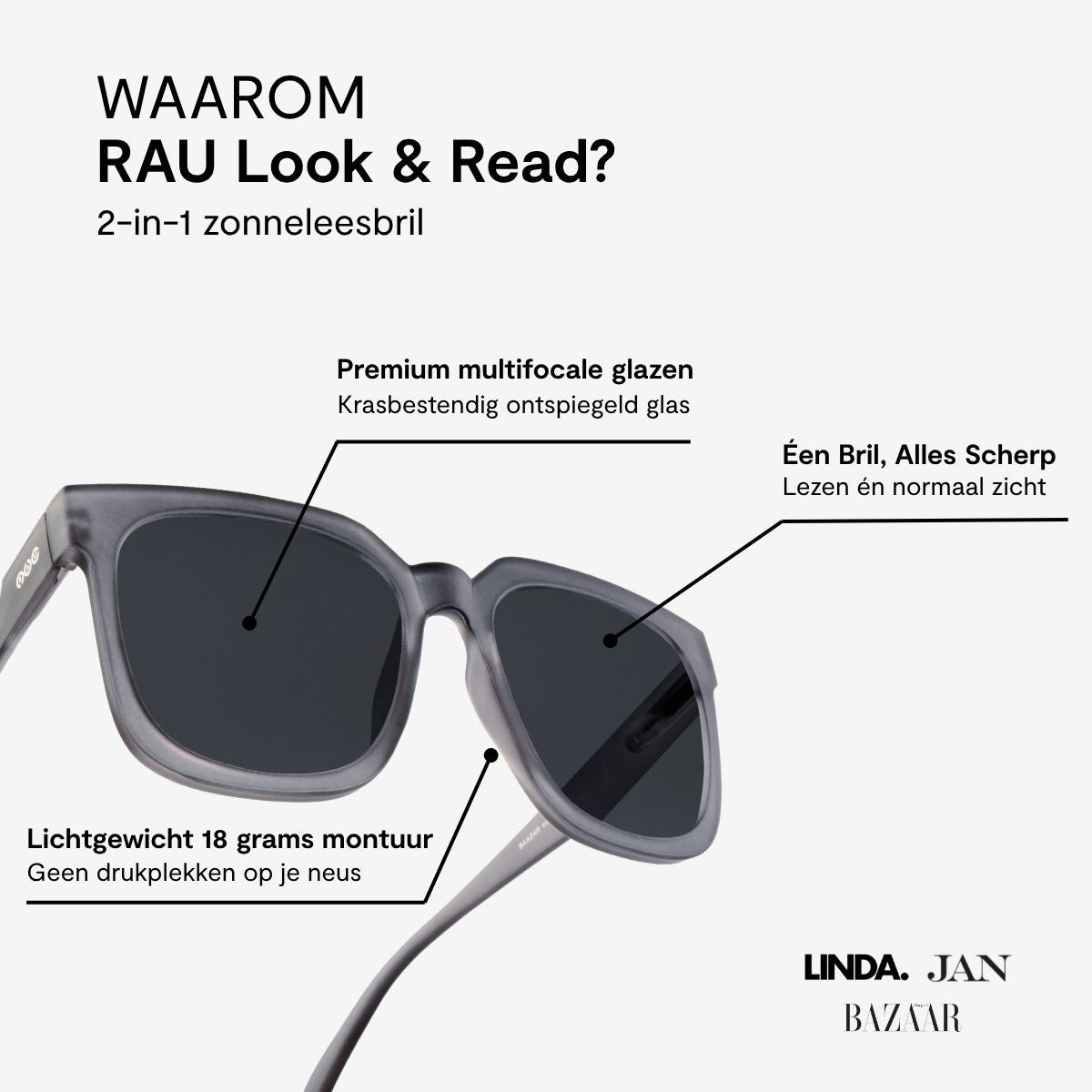 rau-readers-bazaar-multifokale-sonnenbrille-dark-grey-matte image 5